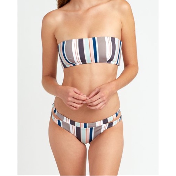 RVCA Off Shore Cheeky Bikini Bottom - Picture 2 of 7